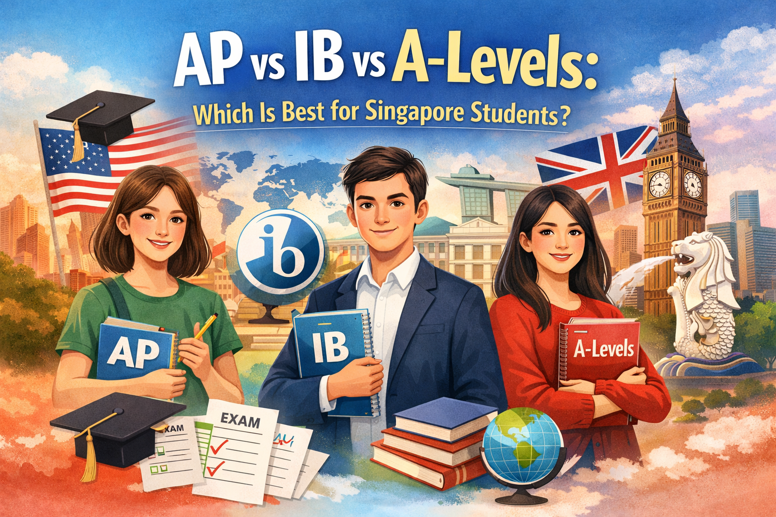 AP vs IB vs A-Levels: Which Is Best for Singapore Students?
