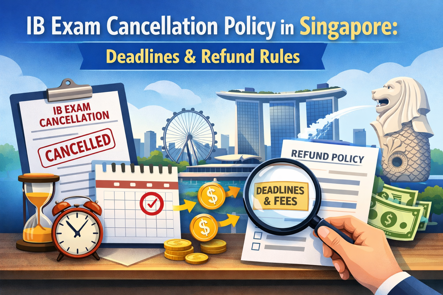 IB Exam Cancellation Policy in Singapore: Deadlines & Refund Rules