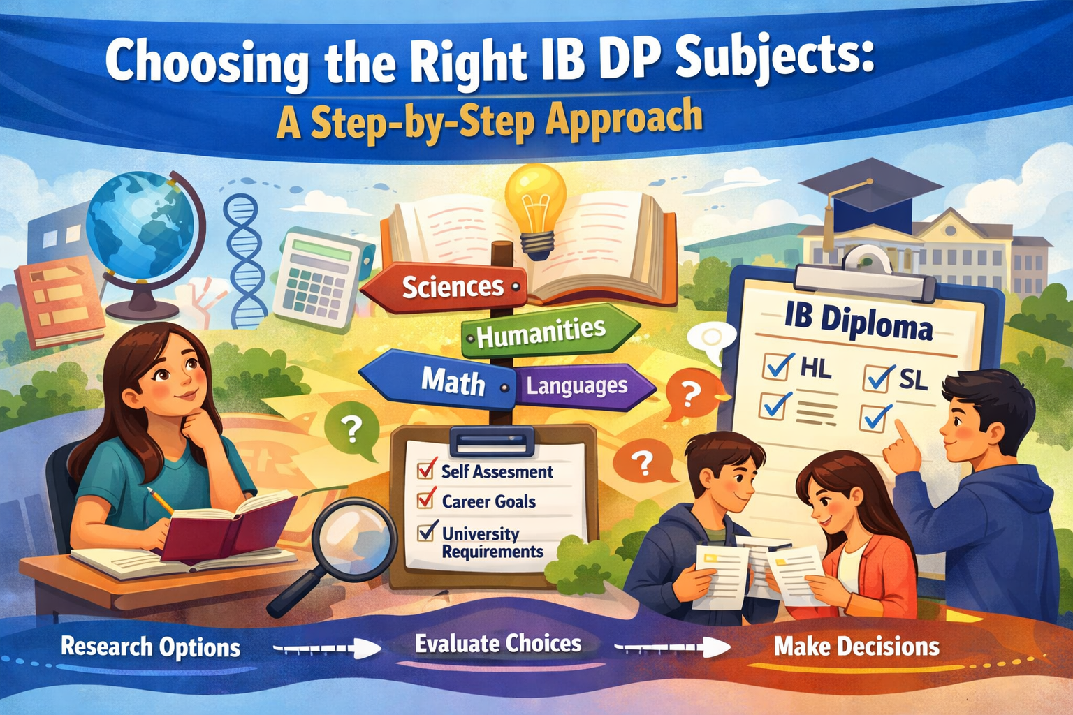 Choosing the Right IB DP Subjects: A Step-by-Step Approach