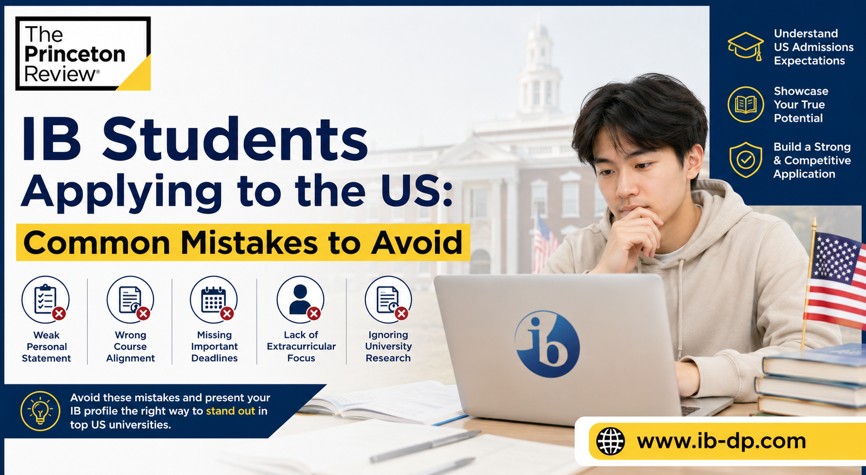 IB Students Applying to the US: Common Mistakes to Avoid