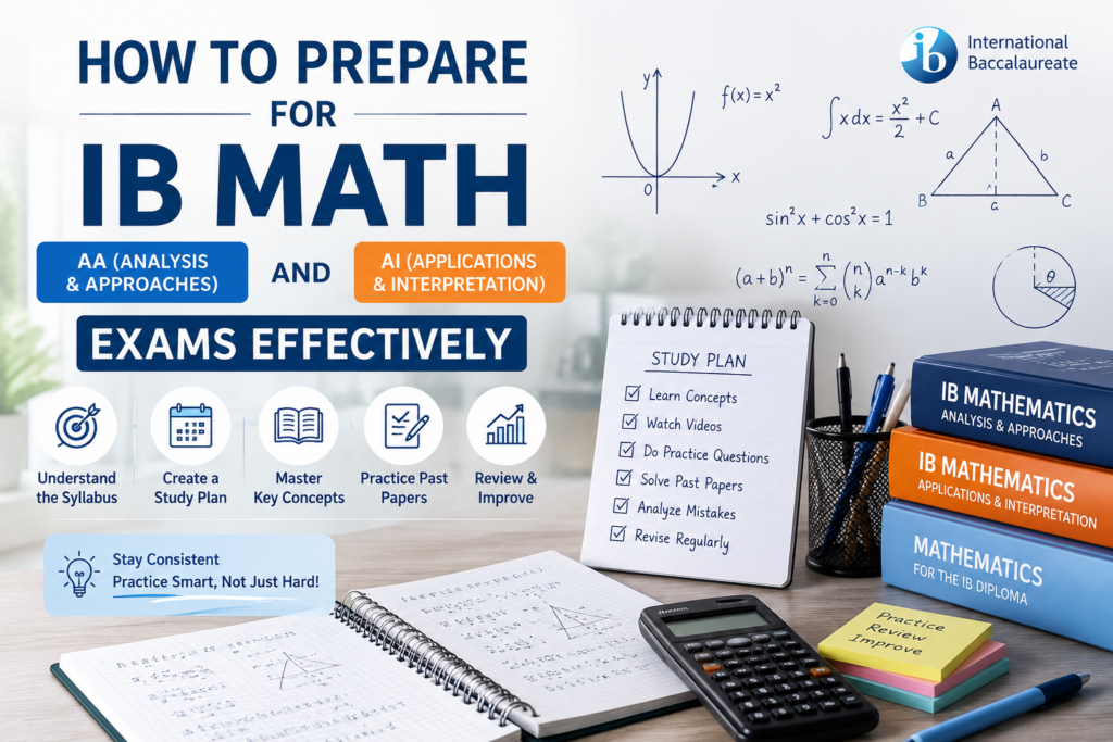 How to Prepare for IB Math AA and AI Exams Effectively
